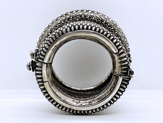 Antique Chura Choora Chuda bracelet in sterling s… - image 8