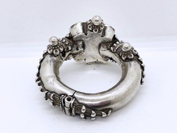 Ancient high quality silver tribal bracelet ankle… - image 5