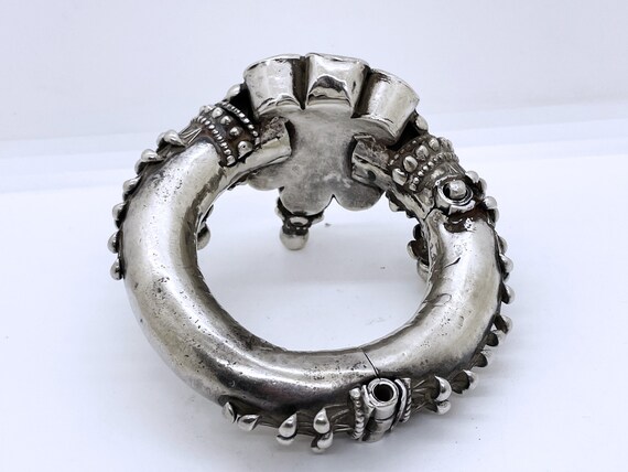 Ancient high quality silver tribal bracelet ankle… - image 6
