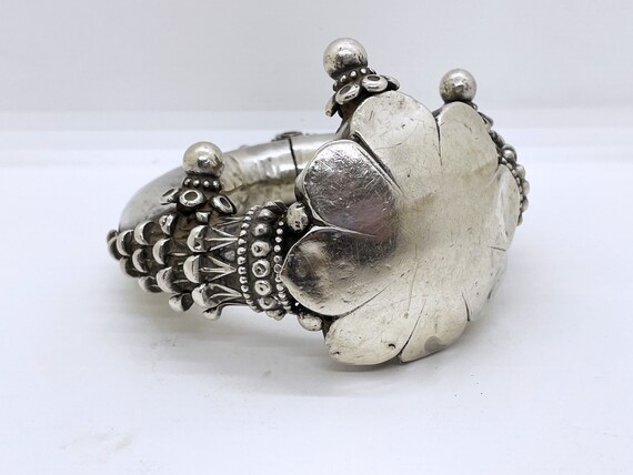 Ancient high quality silver tribal bracelet ankle… - image 1