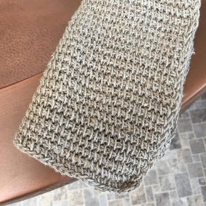 100% Linen or Hemp Handmade Facial Towel