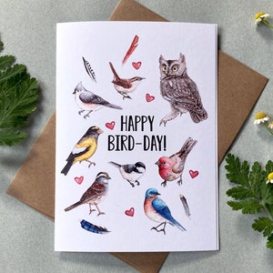 Joyeuse fête des oiseaux ! - Une carte d'anniversaire