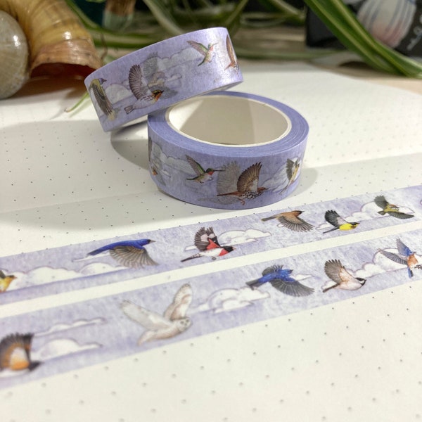 Birds In Flight Washi Tape