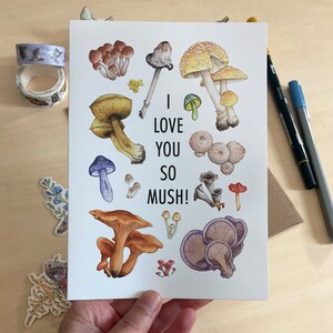 I Love You So Mush Valentines Card image 2