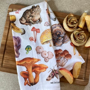 Fungi & Friends Flour Sack Tea/Dish Towel