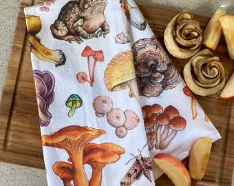 Fungi & Friends Flour Sack Tea/Dish Towel