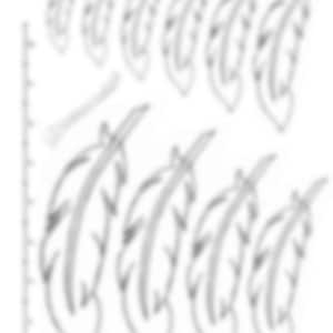 May include: A set of nine black and white feather illustrations. The feathers are drawn in a simple, minimalist style. They are perfect for adding a touch of nature to your designs.
