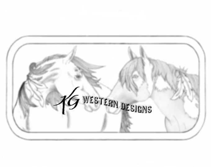 Wild Horses Portrait- Native Ponies- Western Design Carving Leather Tooling Tracing Pattern