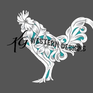 Huhn Form Filigrane Hahn Carving Leder Werkzeug Turing Design Muster PDF