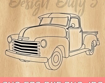 Pickup Truck Svg Etsy