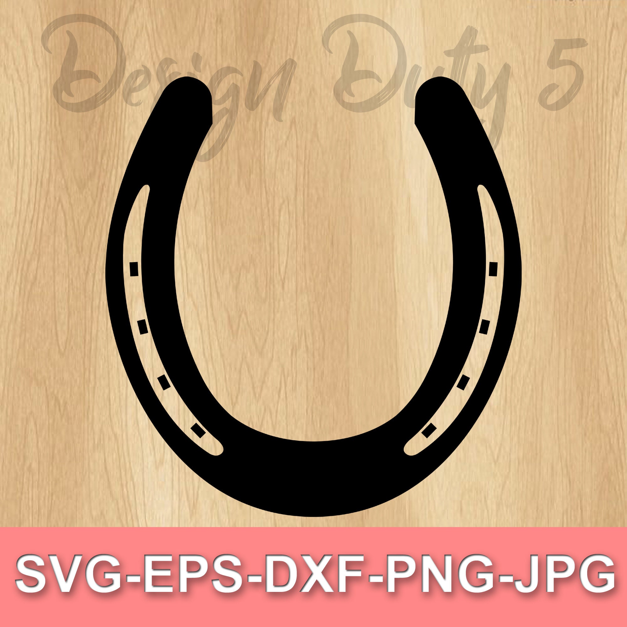Horseshoe Svg Eps Dxf Jpg Png Cut File Cricut and Etsy