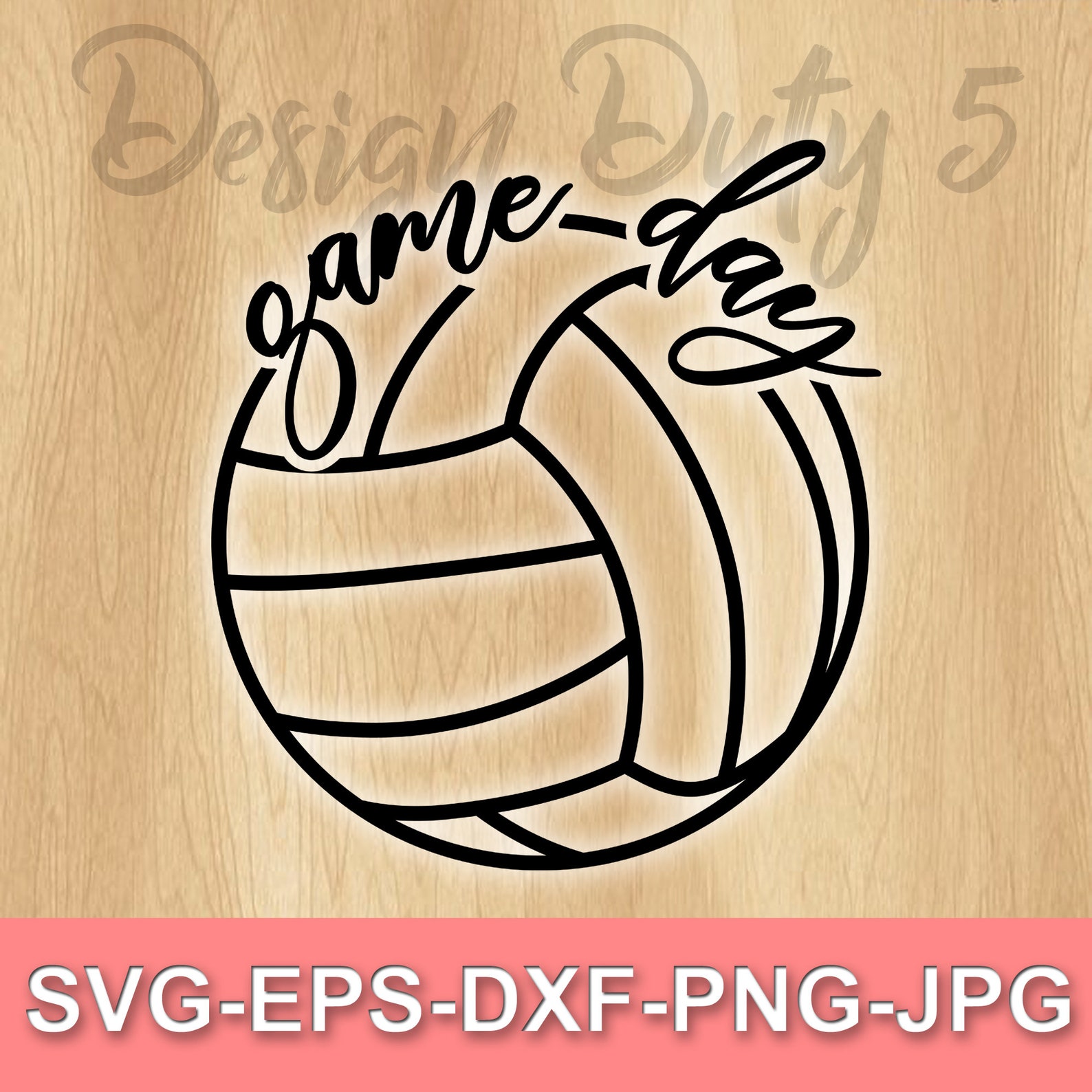 Volleyball Game Day Svg Eps Dxf Jpg Png Cut File Cricut Etsy