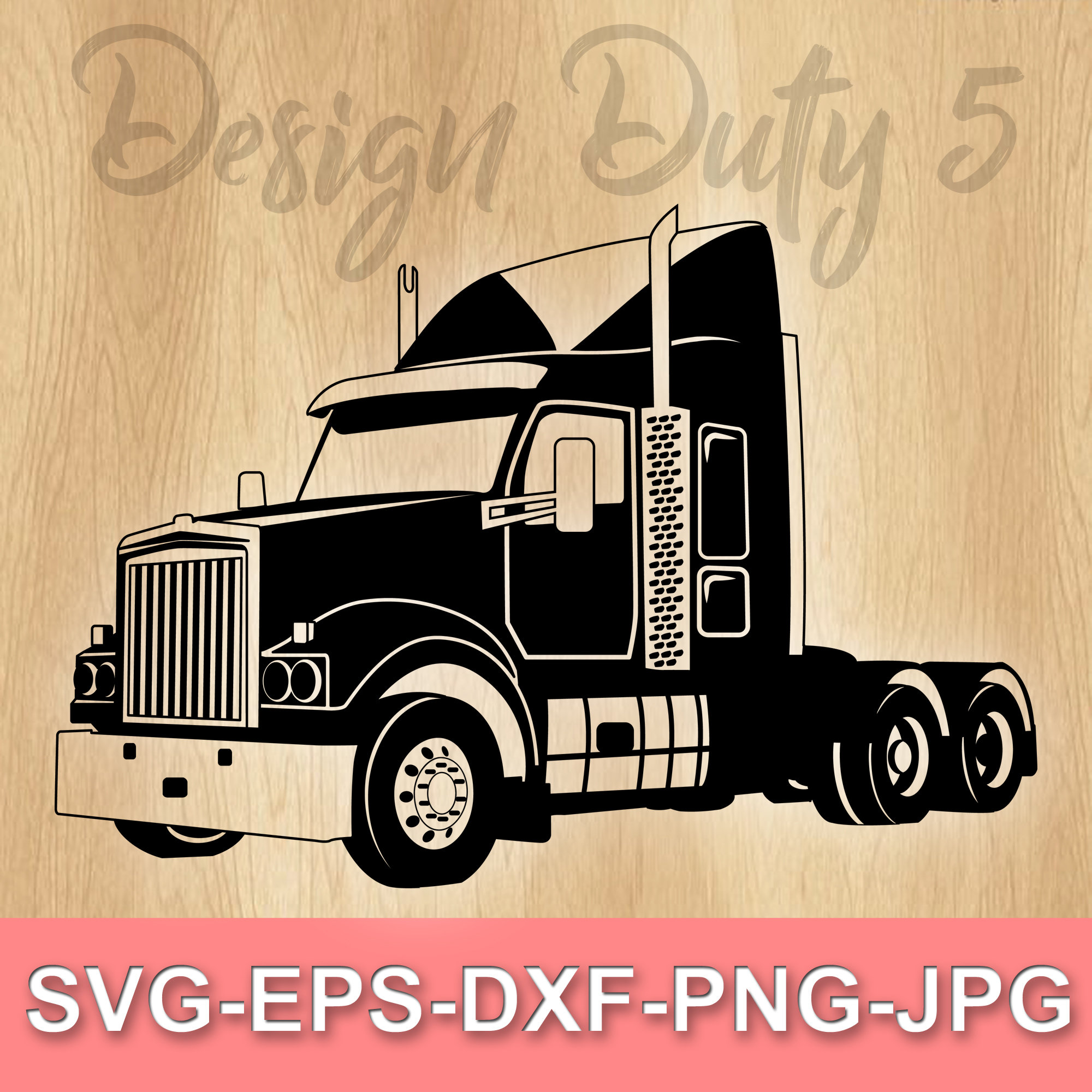 Semi Truck Svgs For Cricut