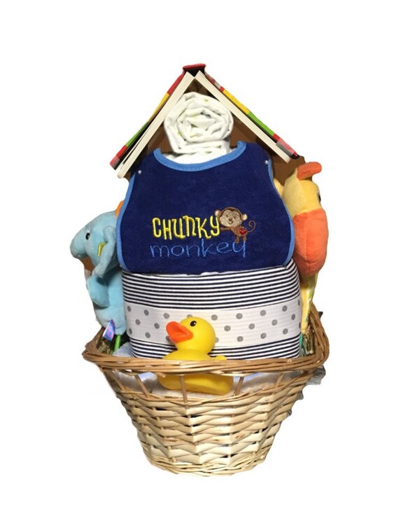 noah's ark diaper cake