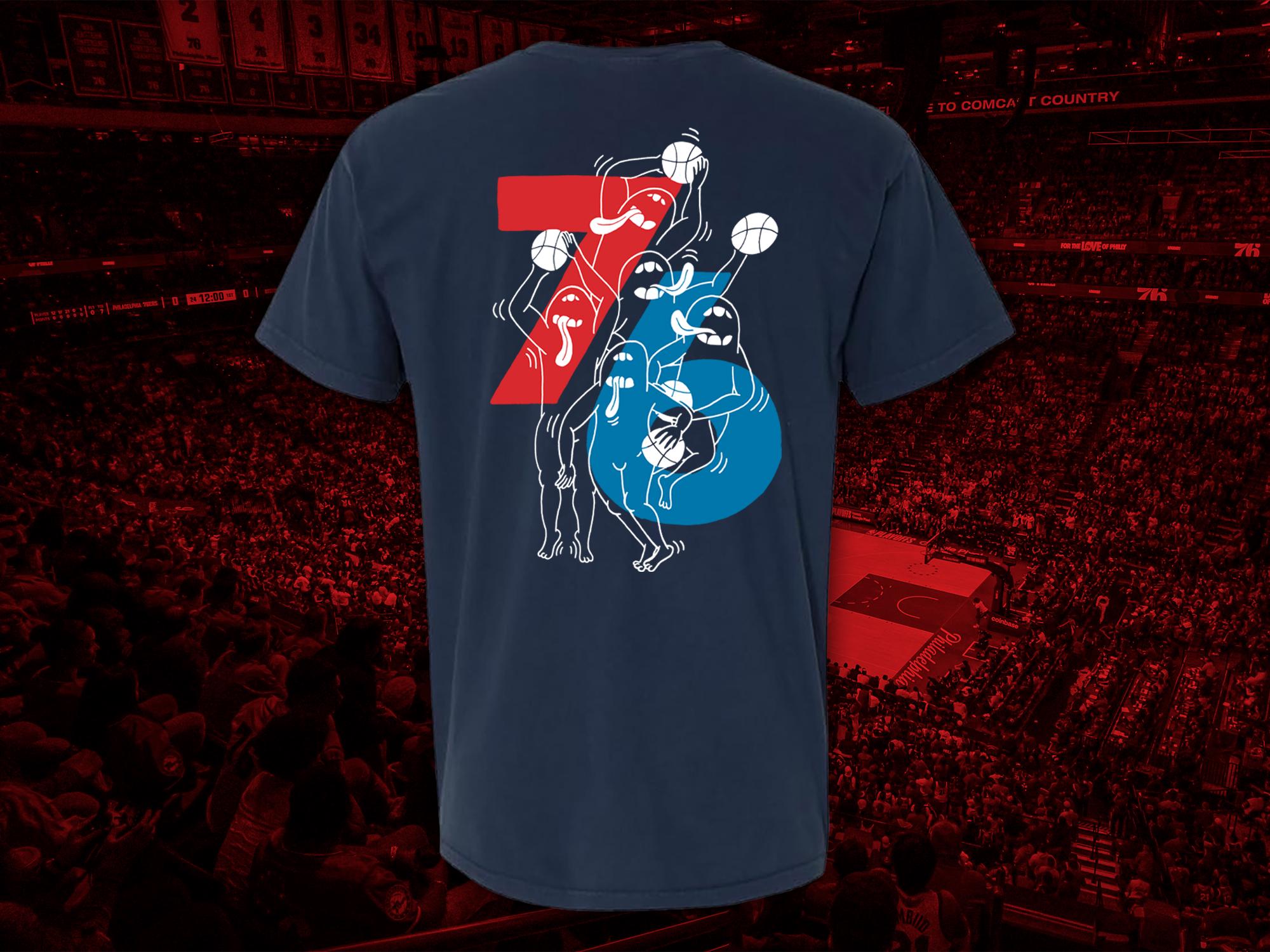 Trust The Process Shirt True Navy Sixers Basketball Shirt Unique 76ers  Shirt NBA Shirt Philadelphia Sports Philly Gifts