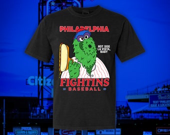 Hot Dog La Vista, Baby Philly Phanatic T-Shirt - Phillies Tee - Philadelphia Baseball Apparel - Bryce Harper - Schwarber - Castellanos - MLB