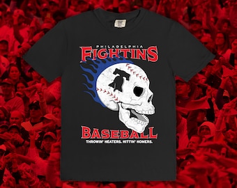Philadelphia Fightins Baseball T-Shirt - Philly Baseball - Bryce Harper - Schwarber - Nola - Bohm - Trea Turner - Castellanos - Wheeler