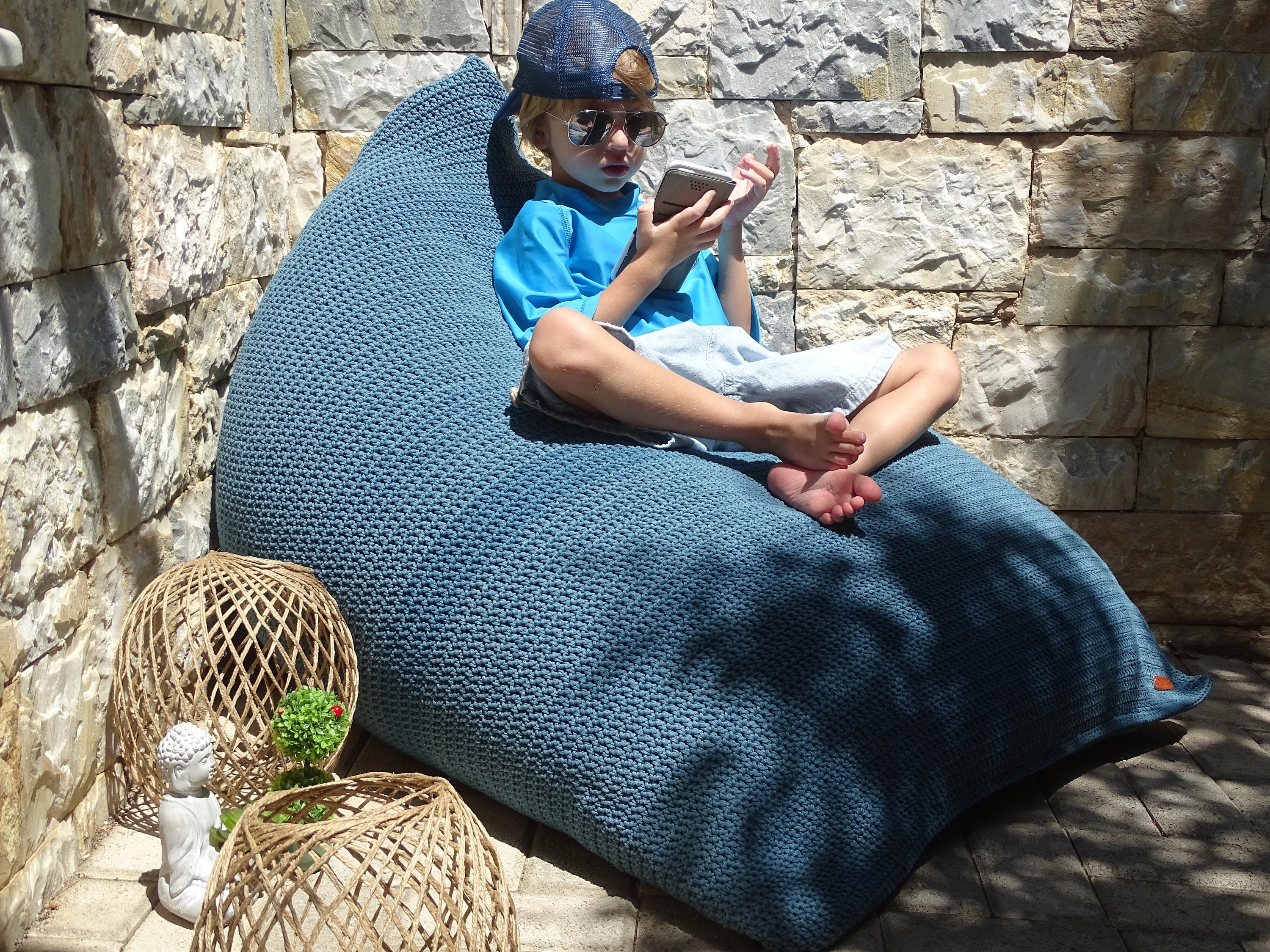 Bean Bag Bed Etsy