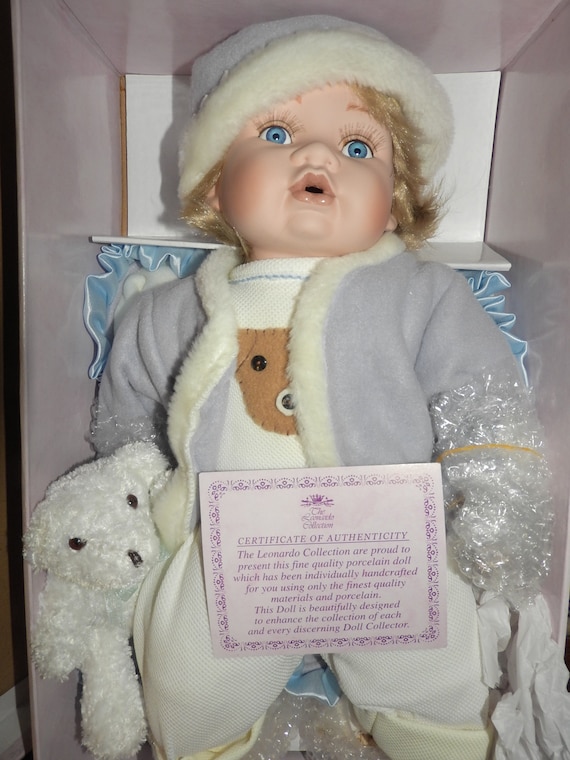 leonardo collection porcelain doll the bride