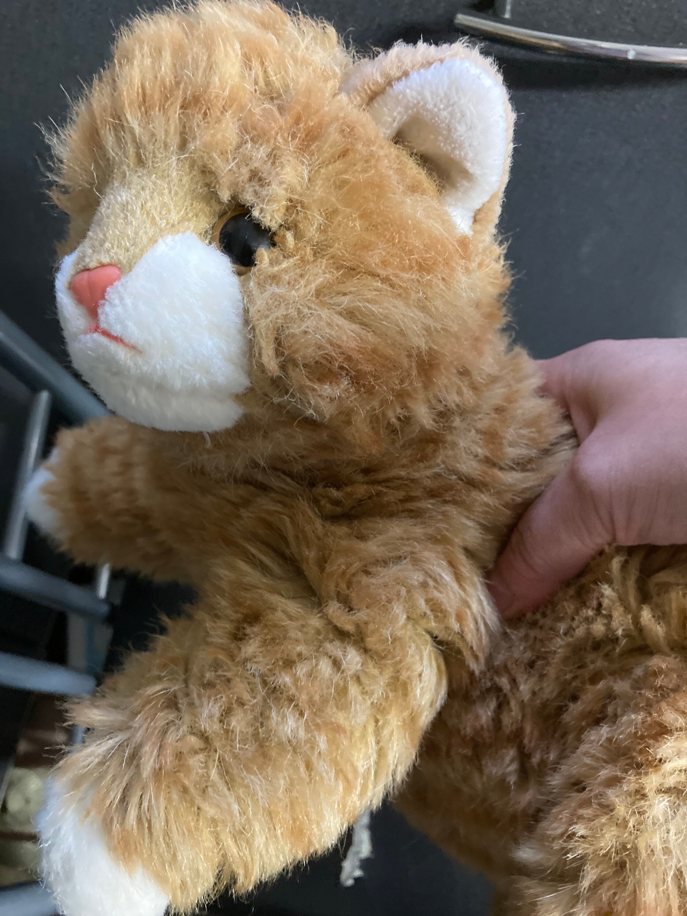 Ty Beanie baby original ginger striped cat by The Beanie Etsy