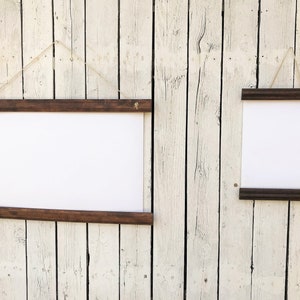 Wooden Frames - Red Mahogany Finish