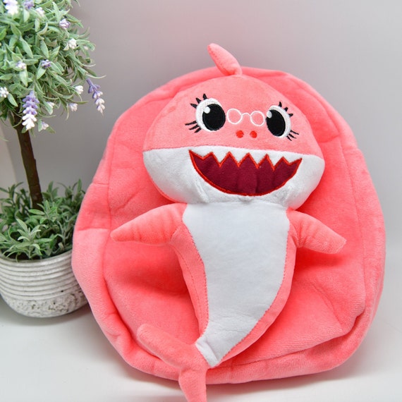 girl shark backpack