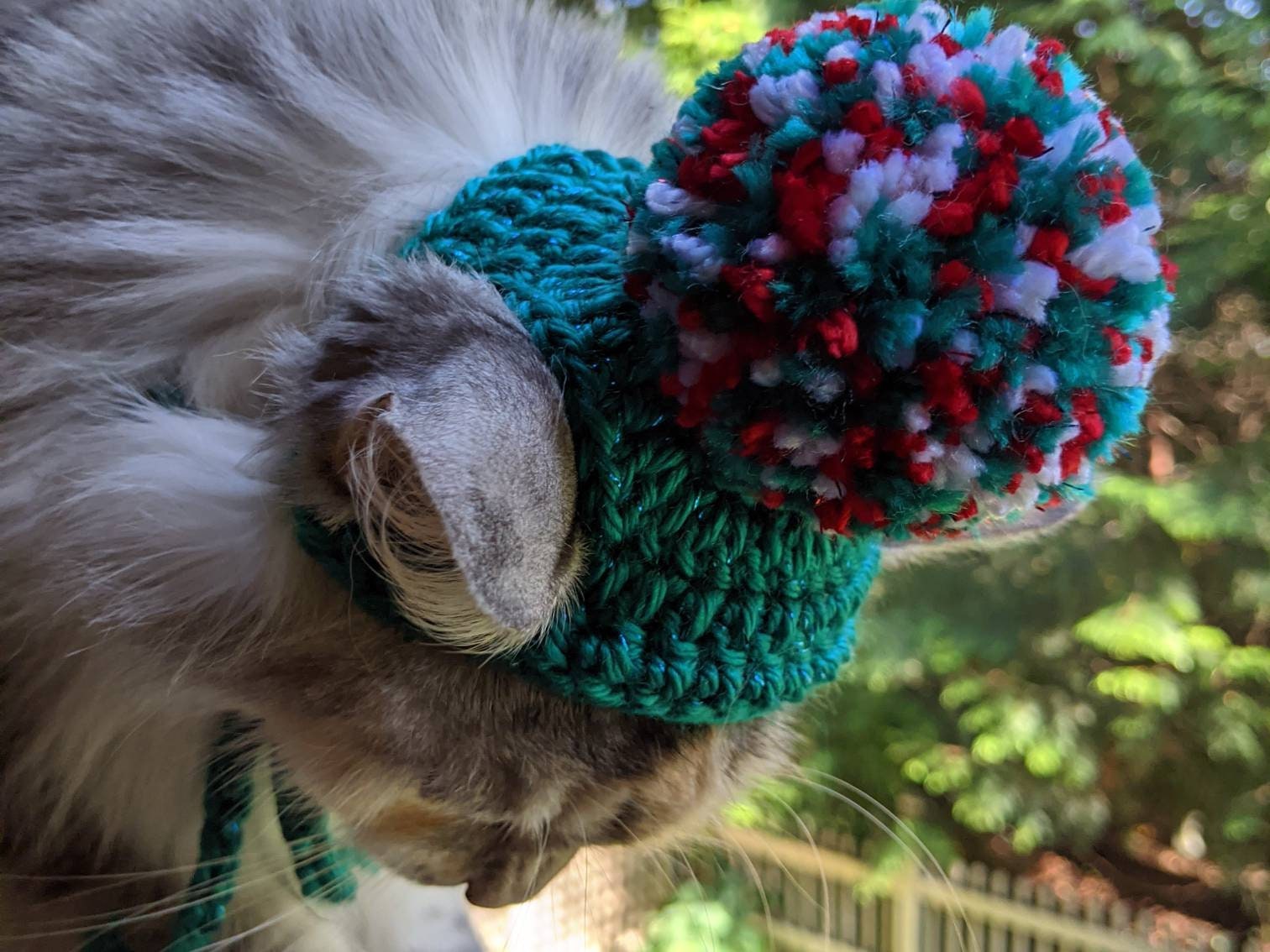 sparkly christmas hat