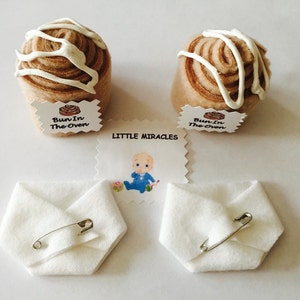 LM 40 Bun In The Oven & 40 White Baby Shower Dirty Diaper Favor Game
