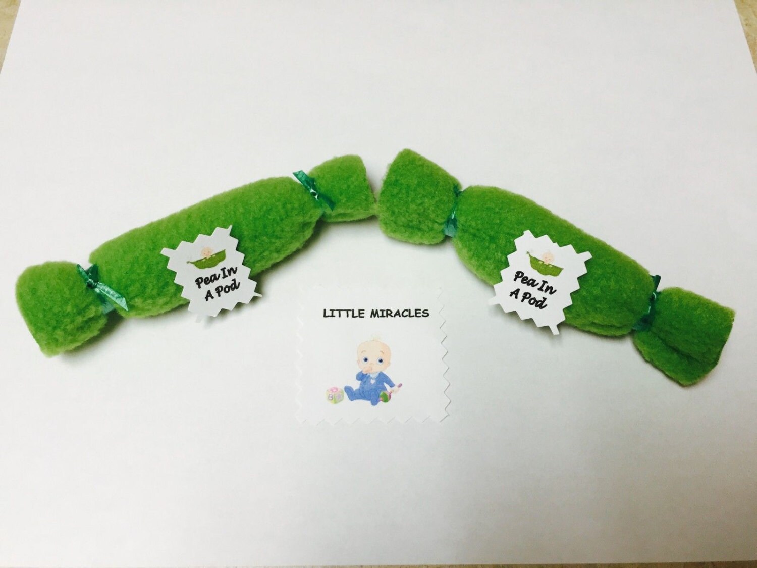 LM 25 Pea In A Pod Baby Shower Favor Game