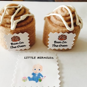 LM 40 Bun In The Oven Baby Shower Favor Game
