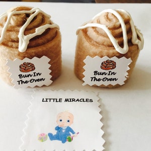 LM 20 Bun In The Oven Baby Shower Favor Game