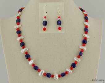 Red/White/Blue: Happy 250th Birthday, America! Celebrate with a red/white/blue necklace that is very affordable