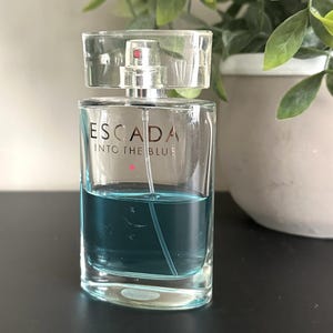 Perfume Escada Into the Blue - Etsy