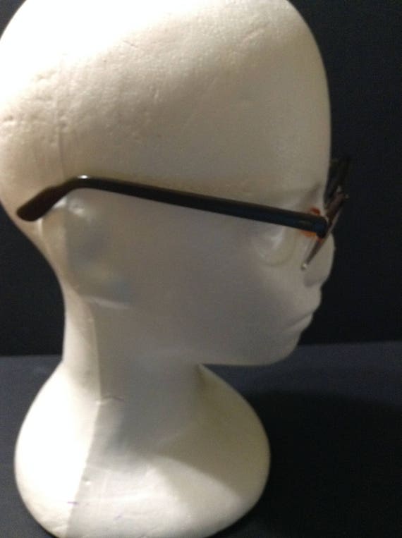 Bausch and Lomb frames, gray, cat-eye, bridge mar… - image 2