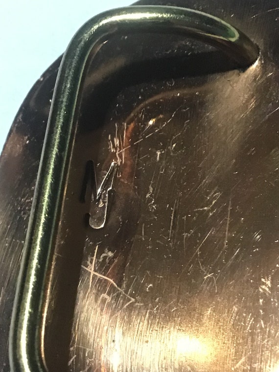 Copper clad and resin filled belt buckle, medium … - image 10