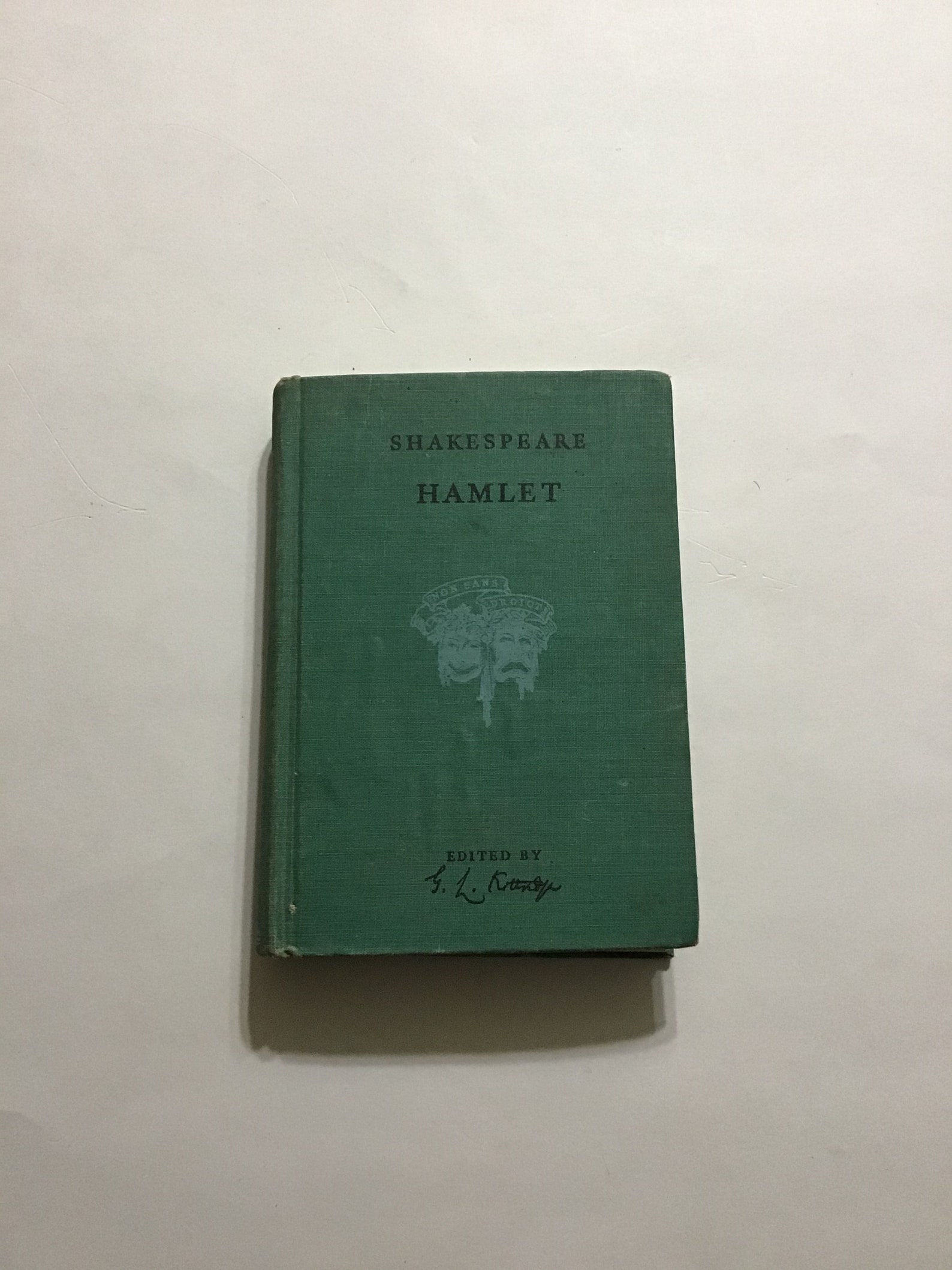Vintage book Hamlet by William Shakespeare Edited Etsy