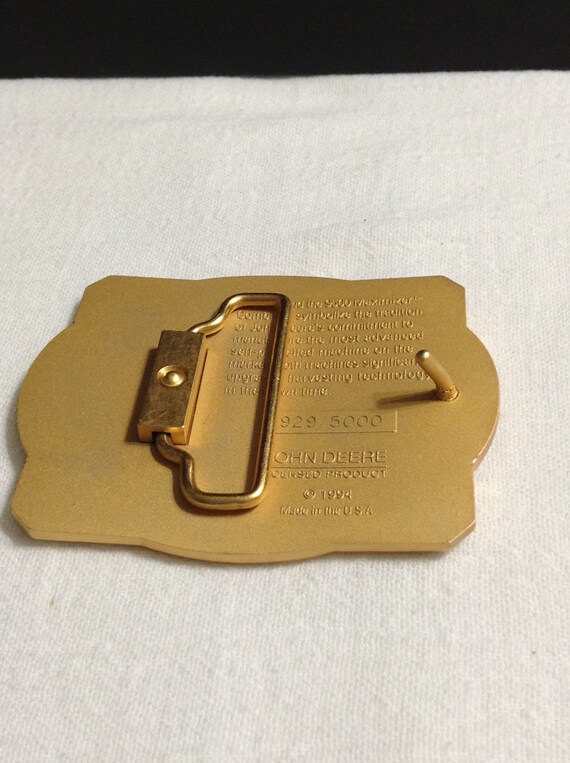 John Deere belt buckle "The Tradition Continues",… - image 5