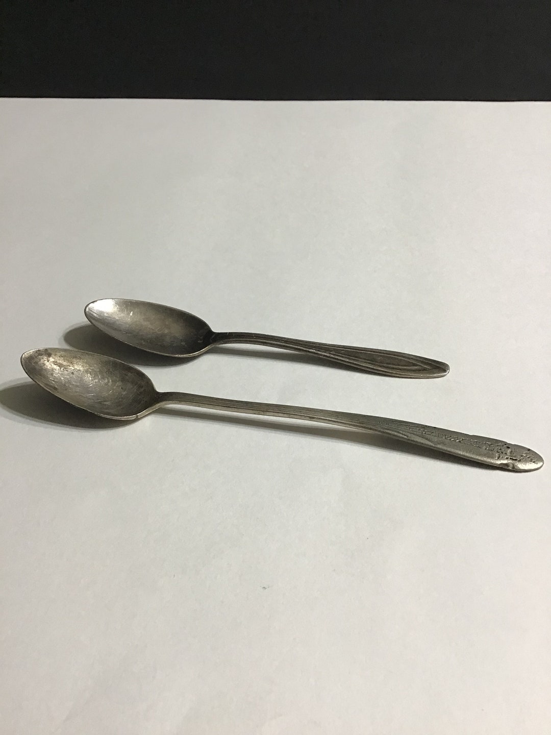 Two Vintage Spoons One United Airlines Spoon From International Silver