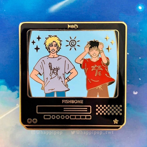 Banana Fish Second Wave Hard Enamel Pin Etsy