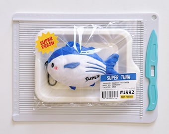Super Tuna Plushie Keychain Kpop Plush