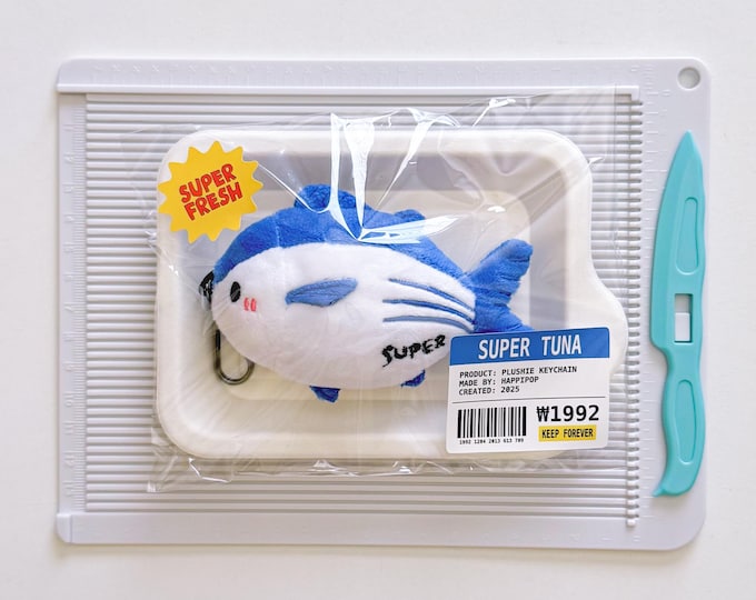 Super Tuna Plushie Keychain Kpop Plush