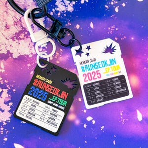 RUN SEOKJIN EP TOUR マグネットカードホルダー RUNSEOKJIN_EP TOUR Magnetic Card Holder Ver. 1 - A-KPOP