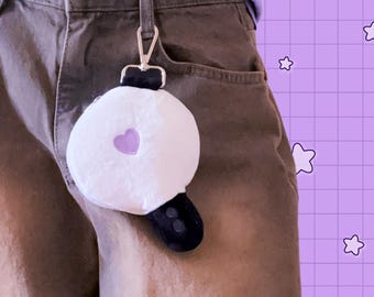 Ami Bam Plush Coin Pouch Kpop Light Stick Purse