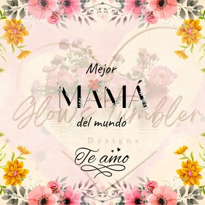 La mejor mamá Tumbler Wrap