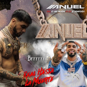 Anuel- Real Hasta La Muerte Tumbler wrap