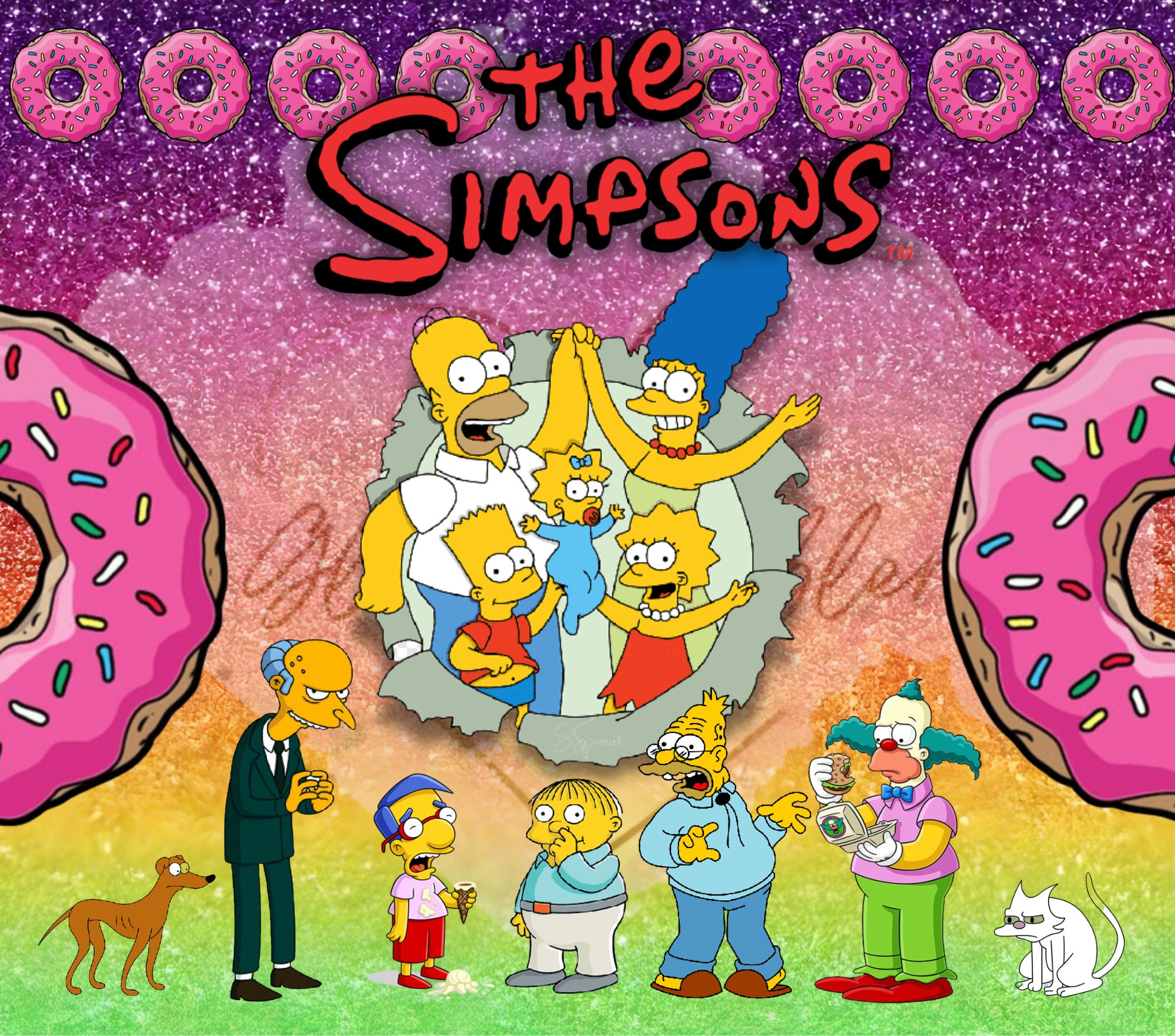 Simpson Tumbler Wrap - Etsy