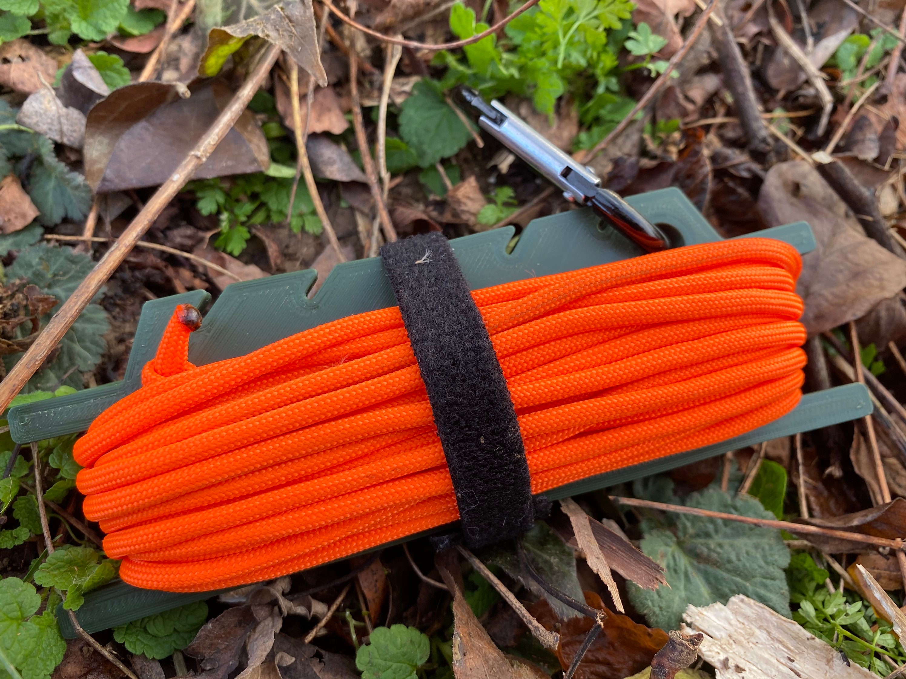 Ultralight Paracord Holder Backpacking Tool Camping Gear Etsy UK