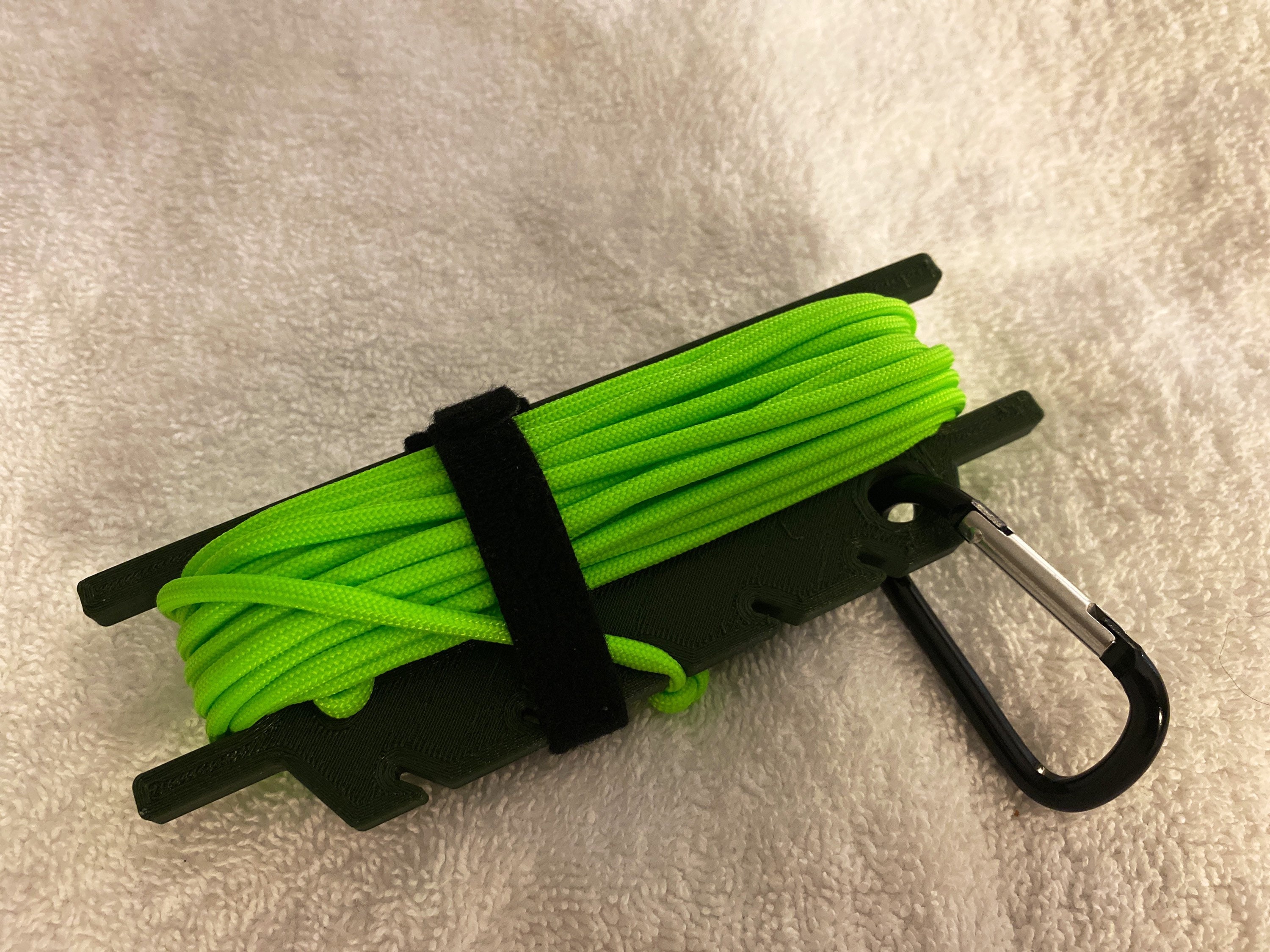 Ultralight Paracord Holder Backpacking Tool Camping Gear Etsy UK