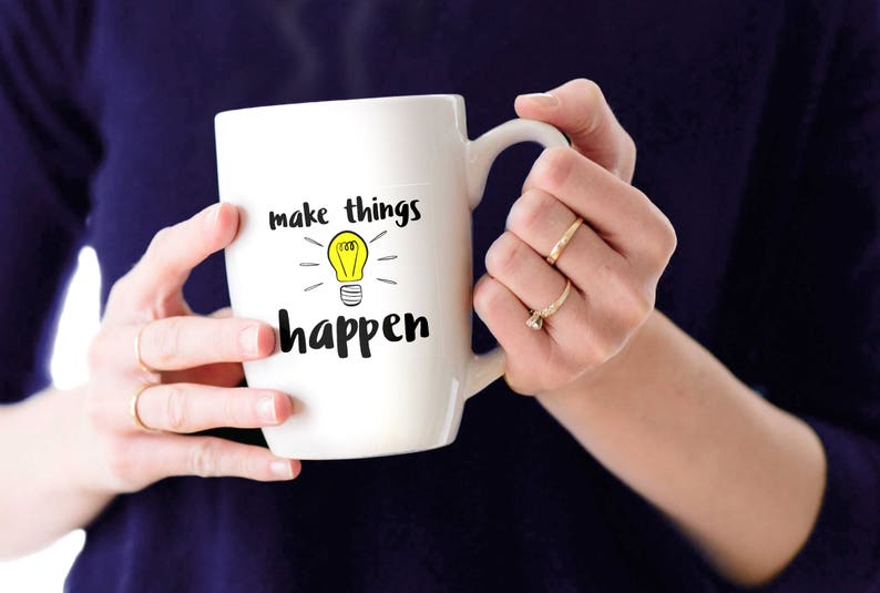 Download Layered svg make things happen shirt design svg design | Etsy