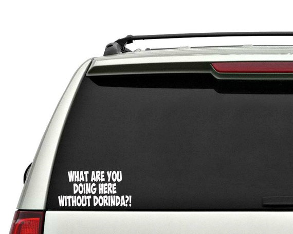 Not Well Bitch Real Housewives Car Laptop DECAL
